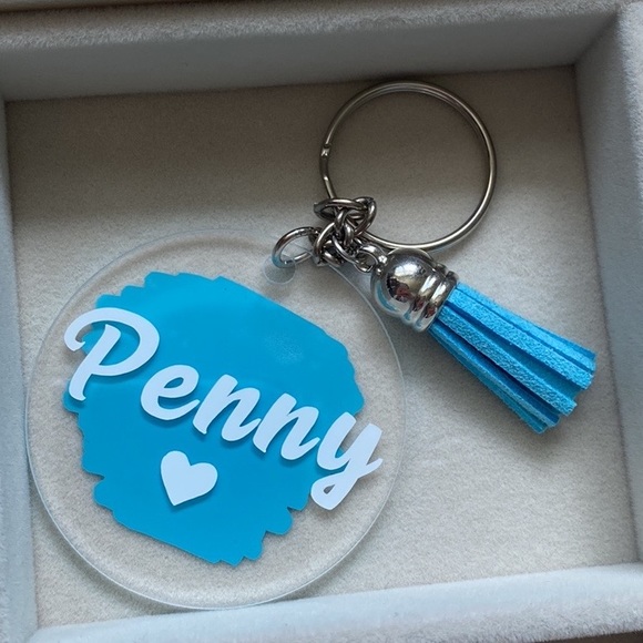 Personalized Name Acrylic Keychain - Picture 9 of 13
